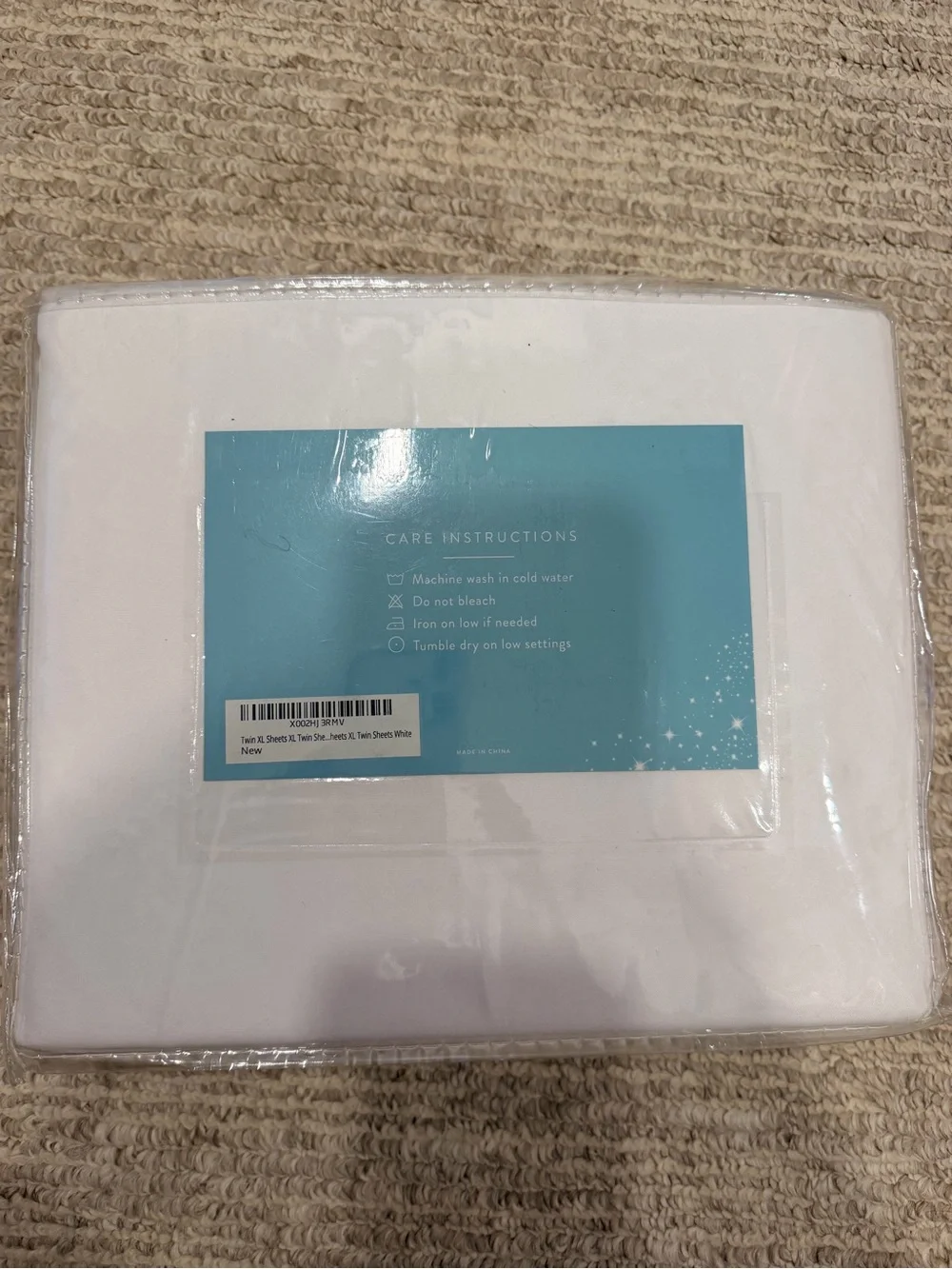 NWT White Deep Pocket Sheet Set - Twin XL